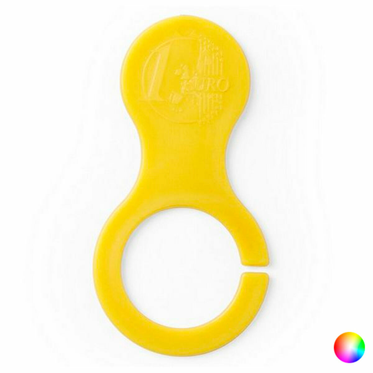 Брелок для монет с карабином 142451 (500 штук)-2