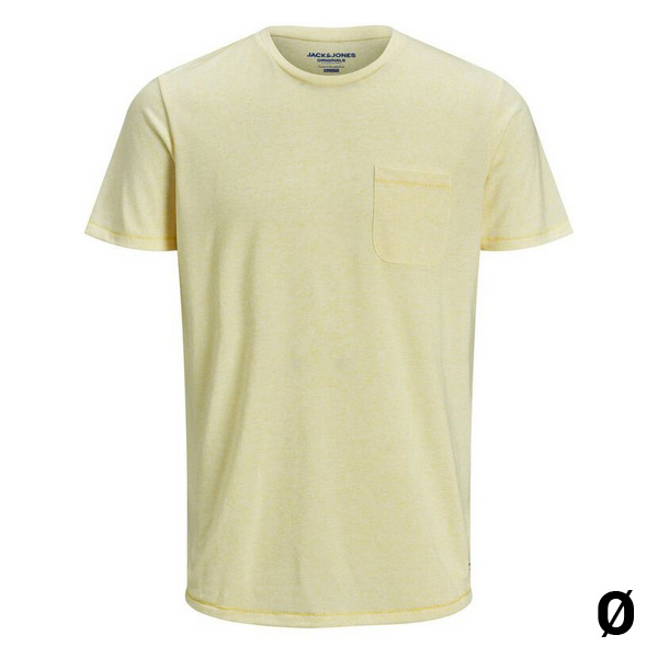 Ерлер Jack & Jones 12171674 FLA Сары қысқа жеңді футболка