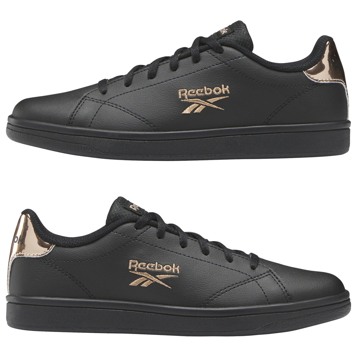 Женские спортивные кроссовки Reebok  ROYAL COMPLE HR1512 Чёрный-2