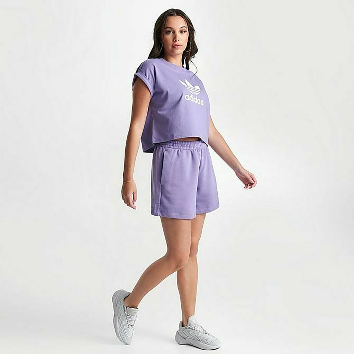 Спортивные женские шорты Adidas IA6449  Фиолетовый-3