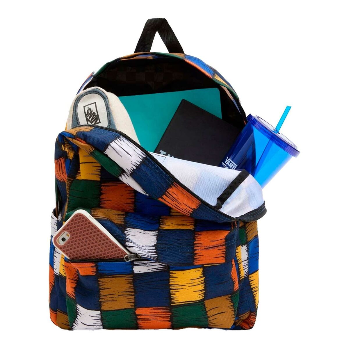 Школьный рюкзак Vans H2O VN0A5E25CAS1 Чёрный-4