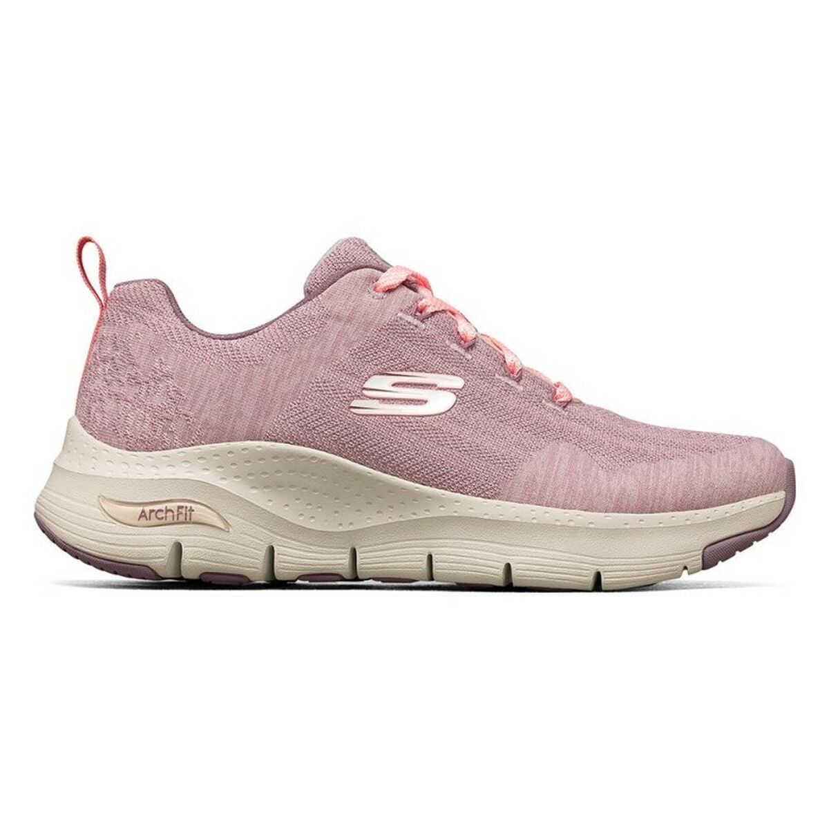 Women's Casual Shoes Skechers ARCH FIT COMFY WAV 149414 Pink-3