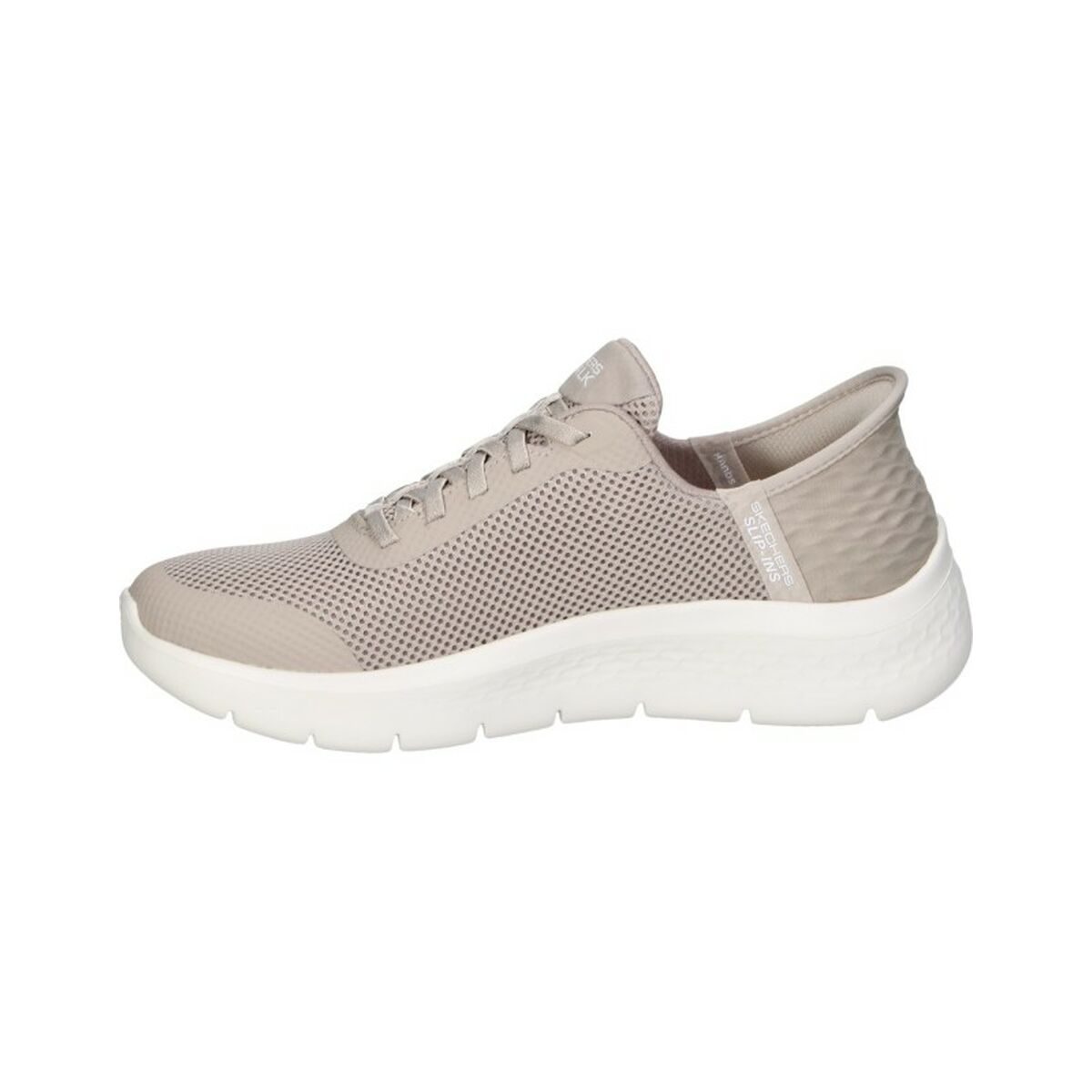 Skechers GO WALK 124836 Women's Casual Shoes Beige-4
