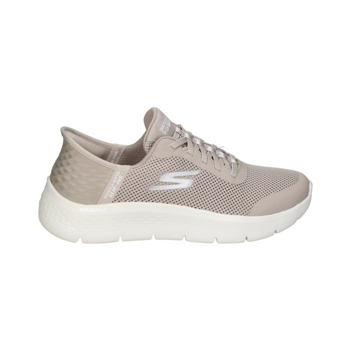 Skechers GO WALK 124836 Women's Casual Shoes Beige-2