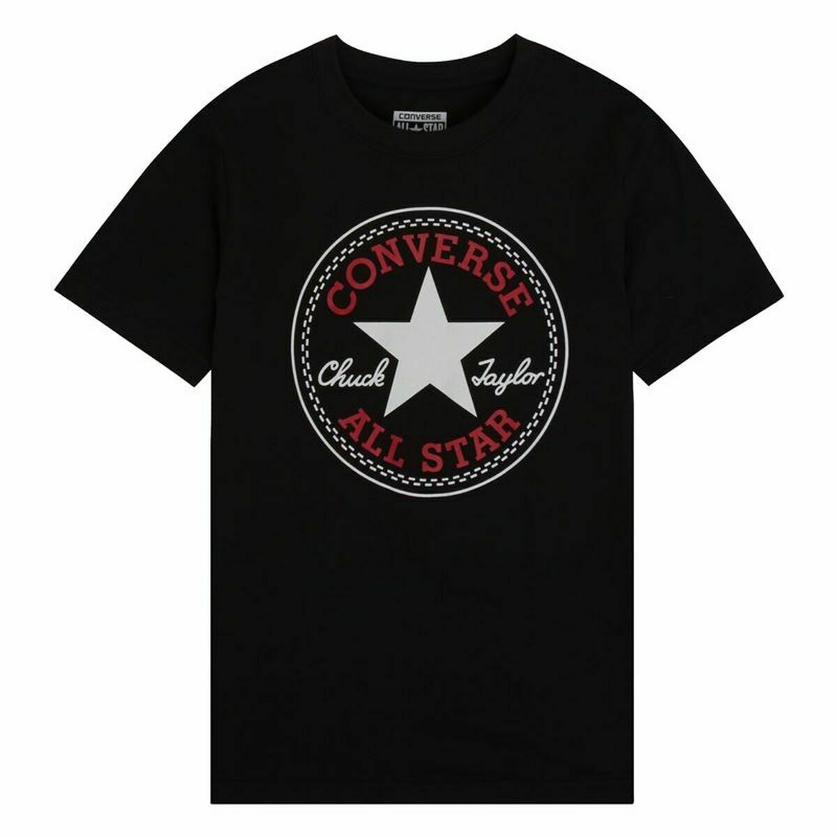 Maglietta a manica corta Converse Nero 10 Years