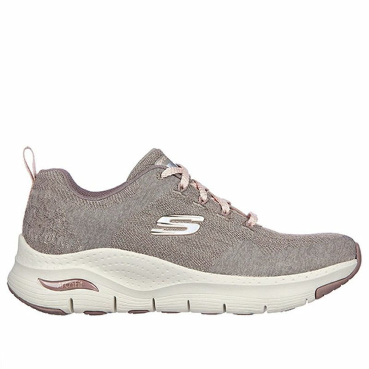 Skechers ARCH FIT 149414 Women's Sports Sneakers DKTP Gray-2