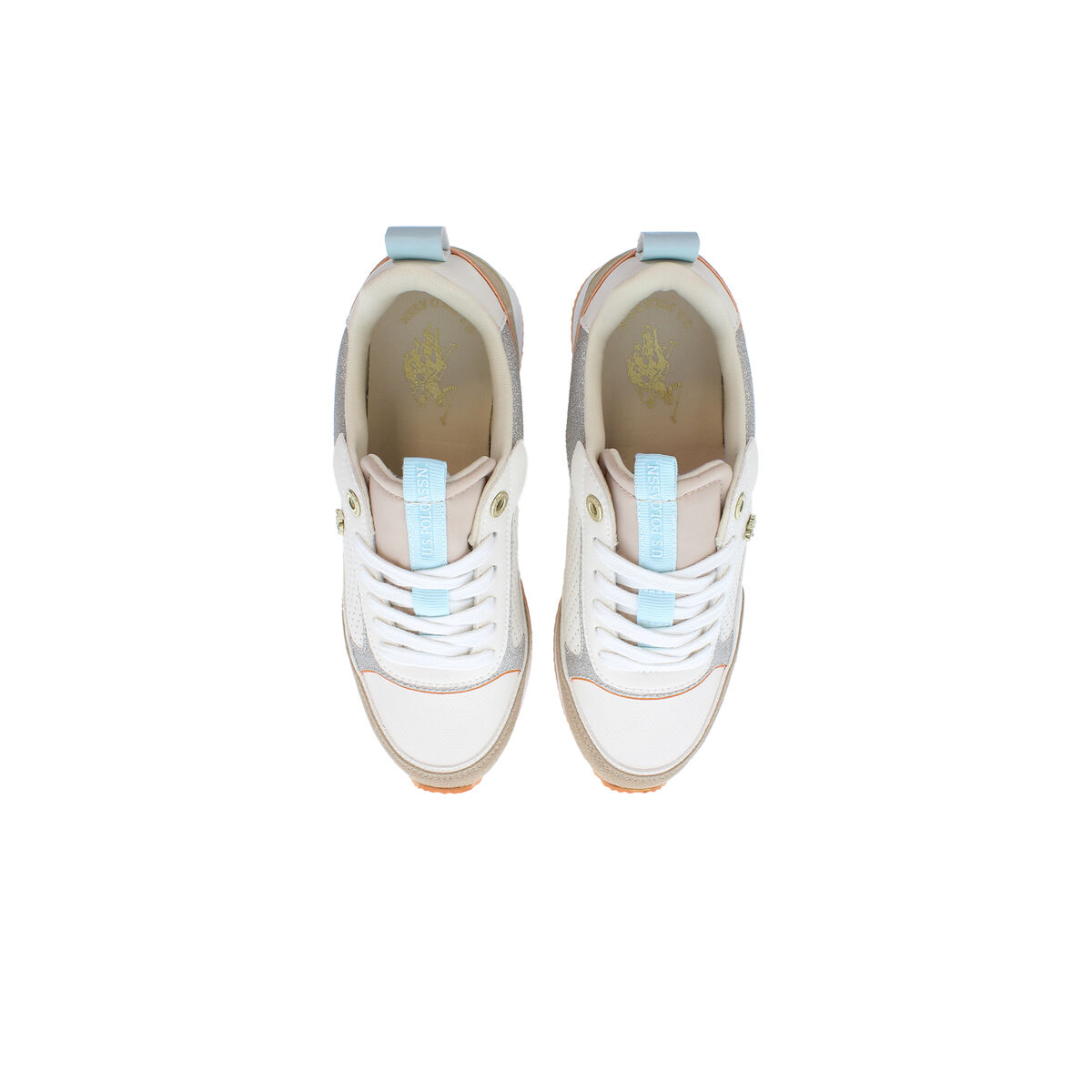 U.S. Polo Assn. Women's Sports Sneakers. FRISBY003 LBE Beige-4