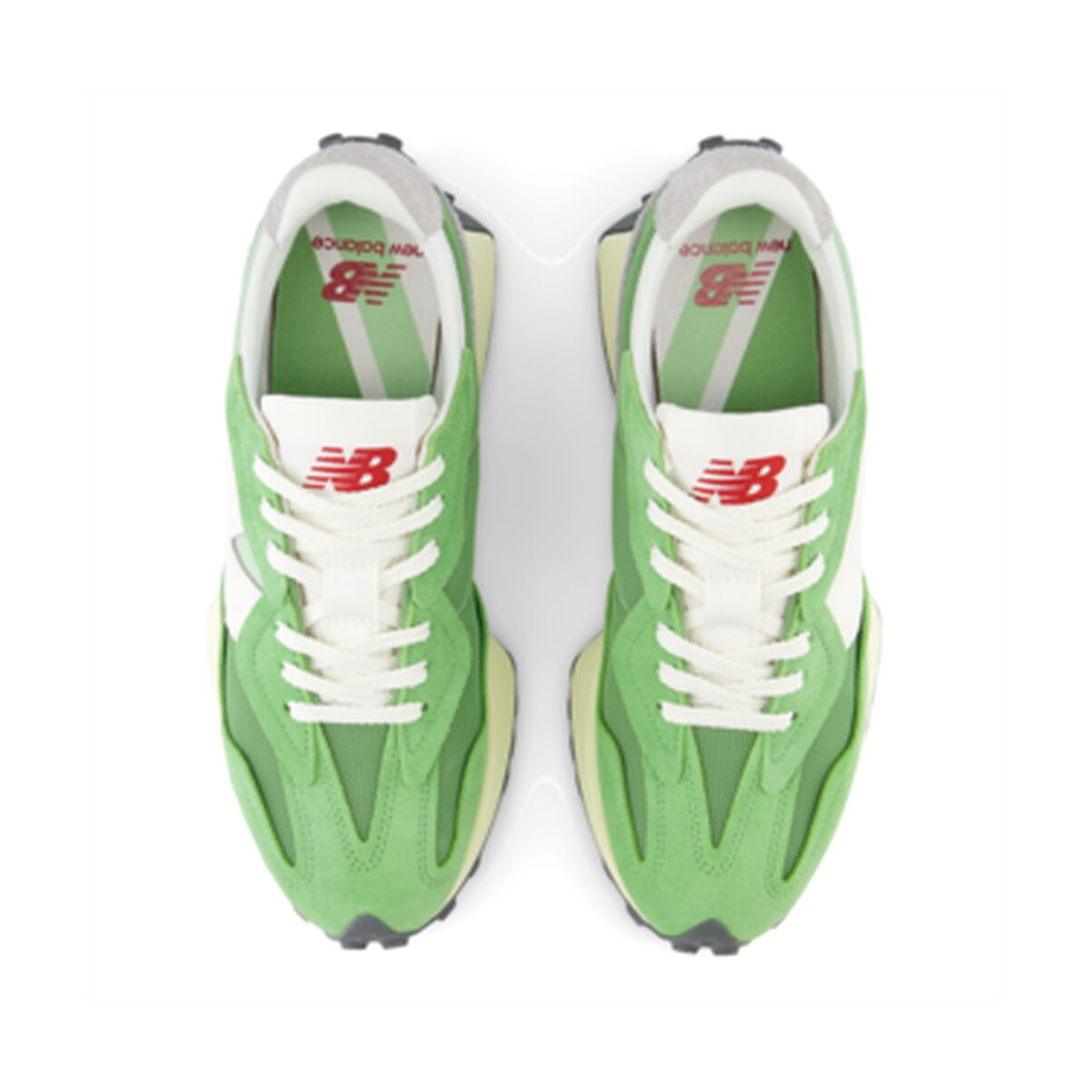 Мужские спортивные кроссовки New Balance 327 U327WRD Зеленый-3