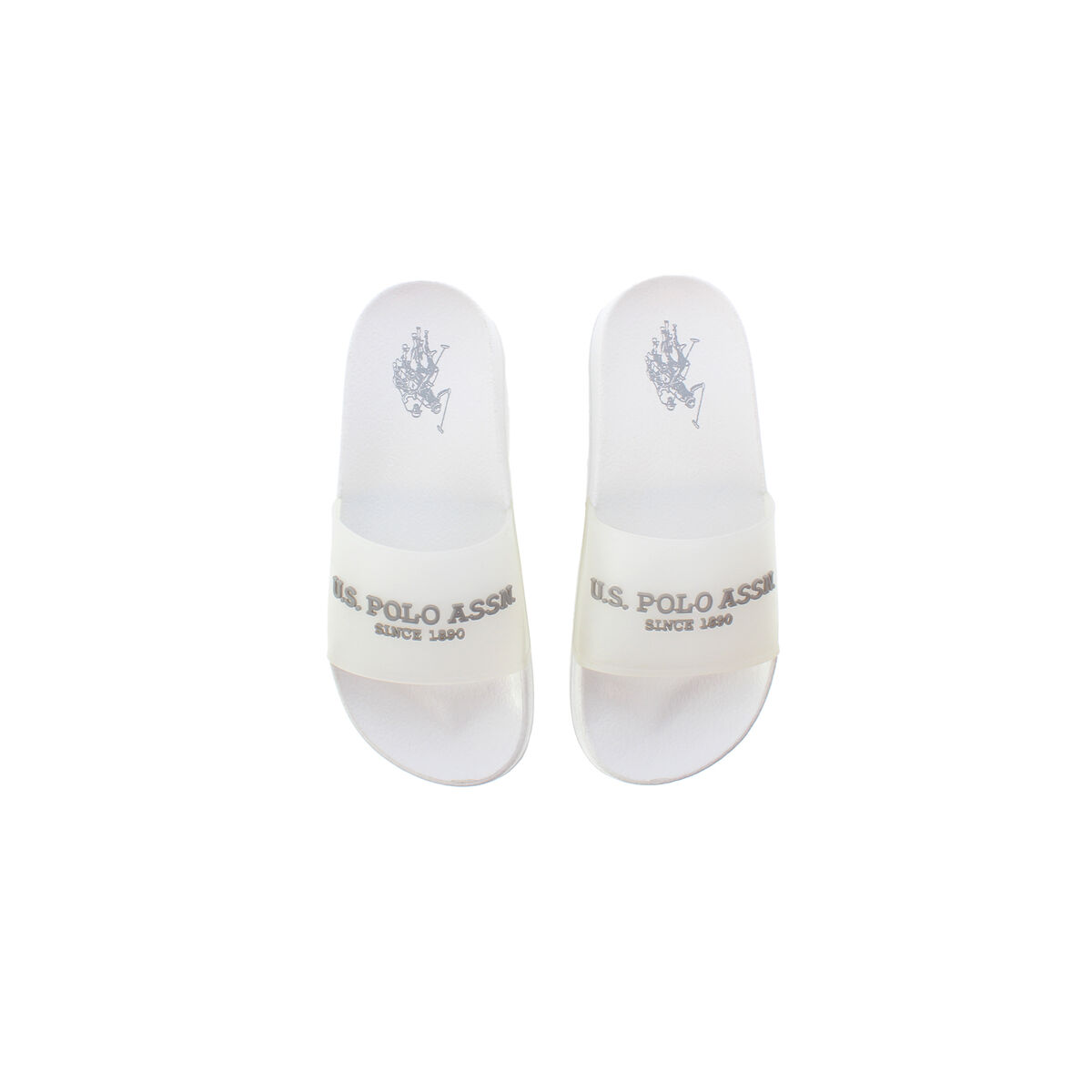 Шлепанцы для женщин U.S. Polo Assn. AMAMI009 WHI008  Белый-4