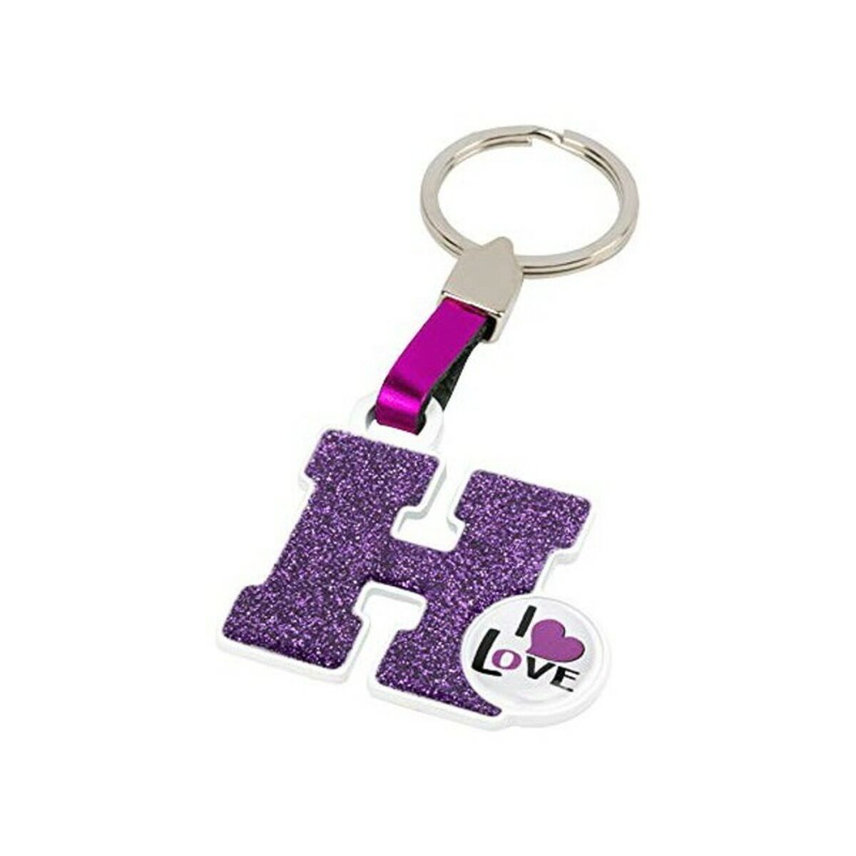 Key chain letter H-2