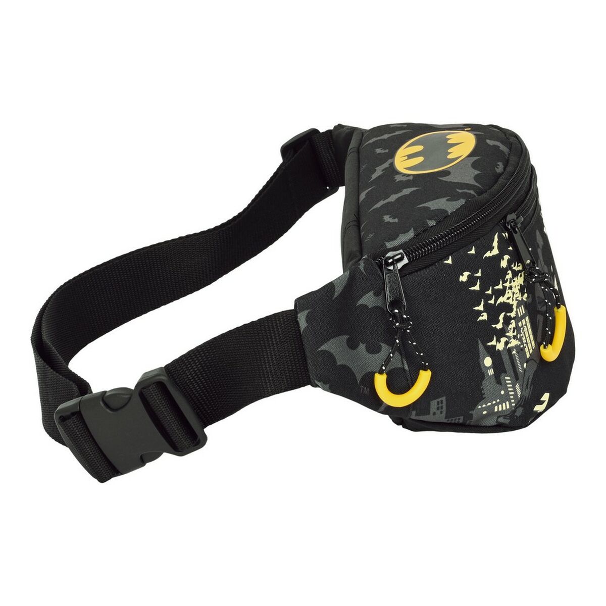 Сумка на пояс Batman Hero Чёрный (23 x 12 x 9 cm)-3