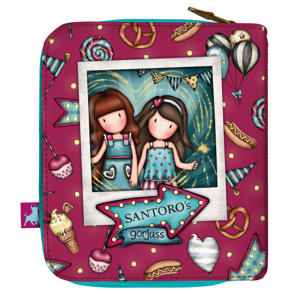 Портмоне Gorjuss Fireworks Тёмно Бордовый (10 x 12 x 3 cm)-2