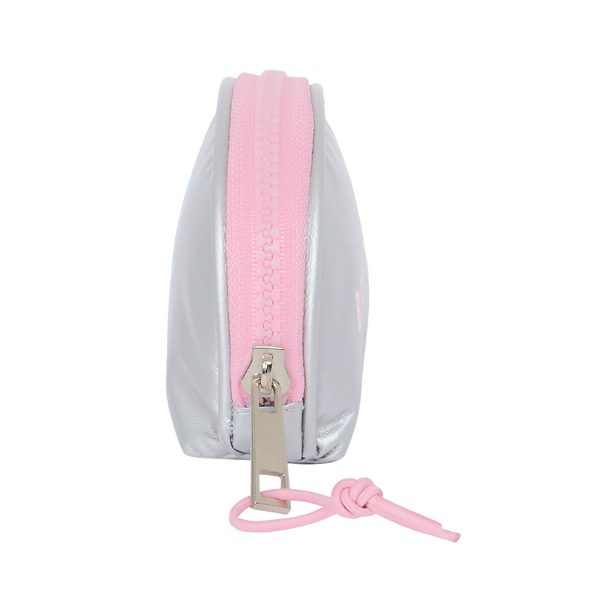 Кошелек Benetton Silver Стеганый Серебристый 9.5 x 7 x 3 cm-2