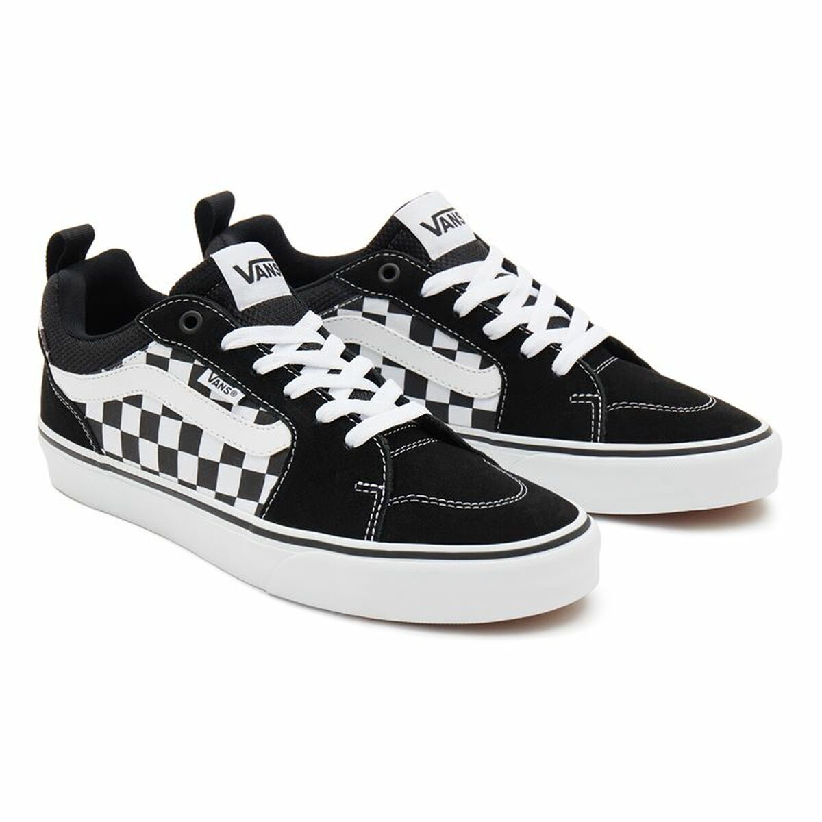 男士运动鞋Vans Filmore Checkerboard Black-5