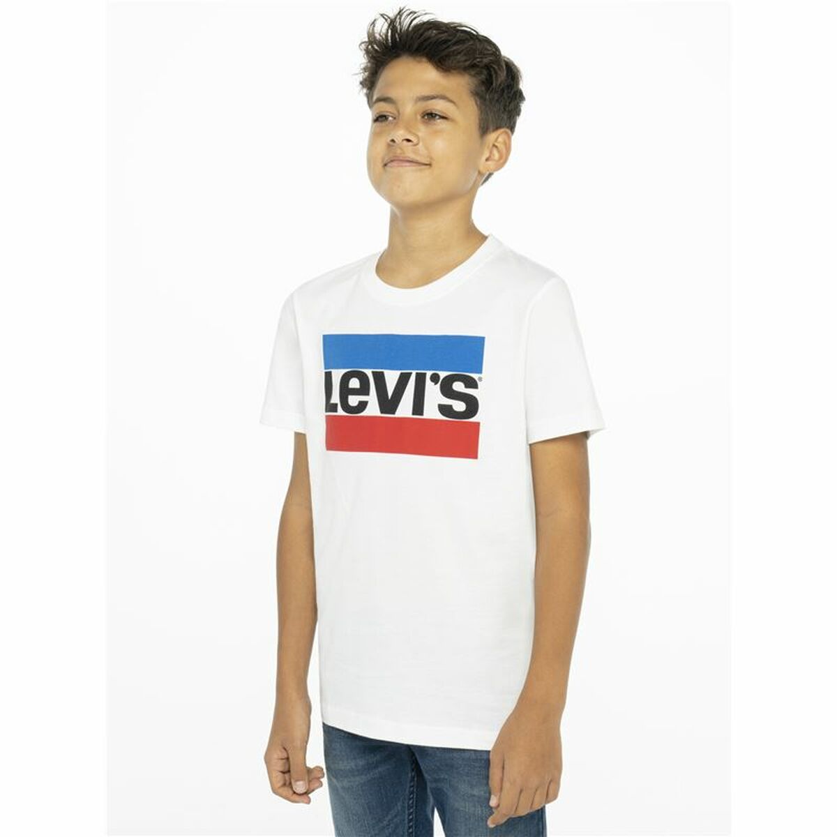 Levi's Sportswear Logo Baby Short Sleeve T-Shirt White-5