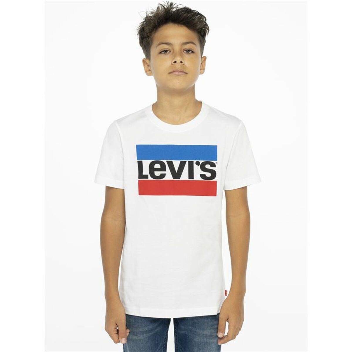 Levi's Sportswear Logo Baby Short Sleeve T-Shirt White-6