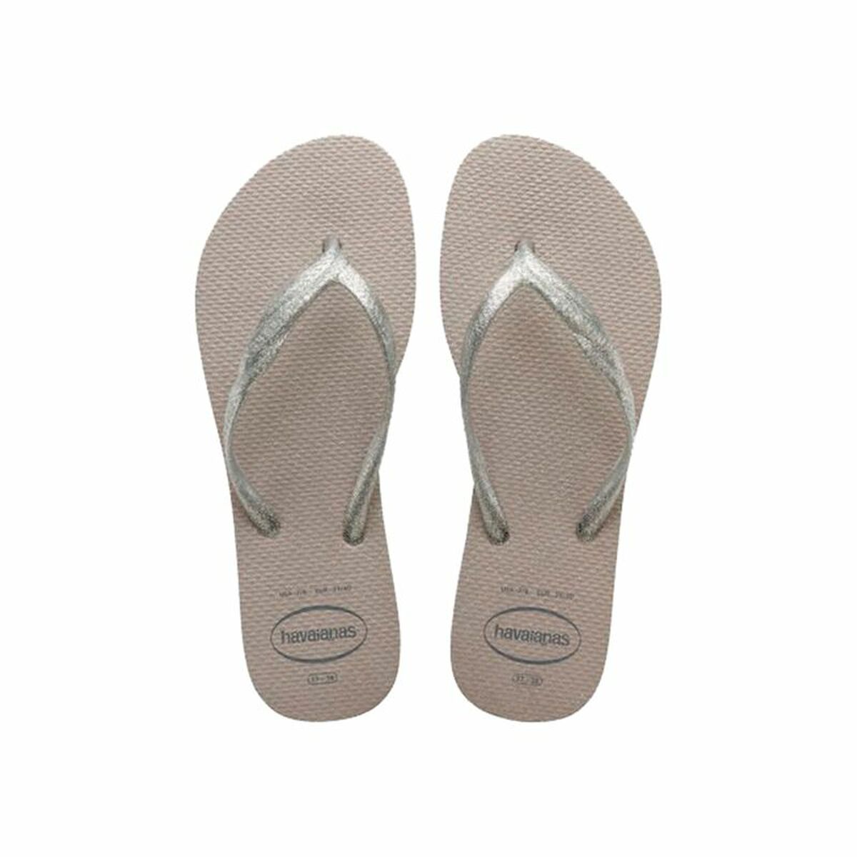 Шлепанцы для женщин Havaianas Fantasia Gloss Серебристый-2