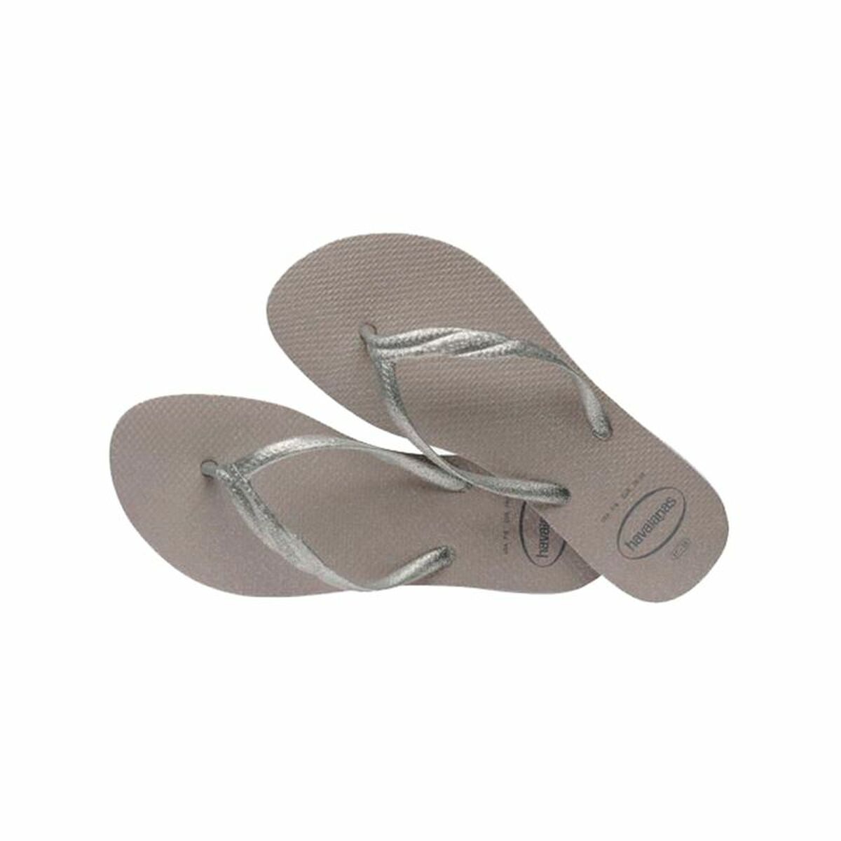 Шлепанцы для женщин Havaianas Fantasia Gloss Серебристый-4