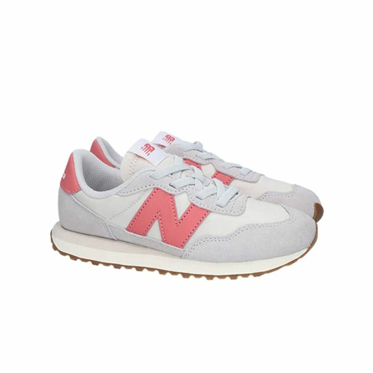 Детские спортивные кроссовки New Balance 237 Bungee Белый-5