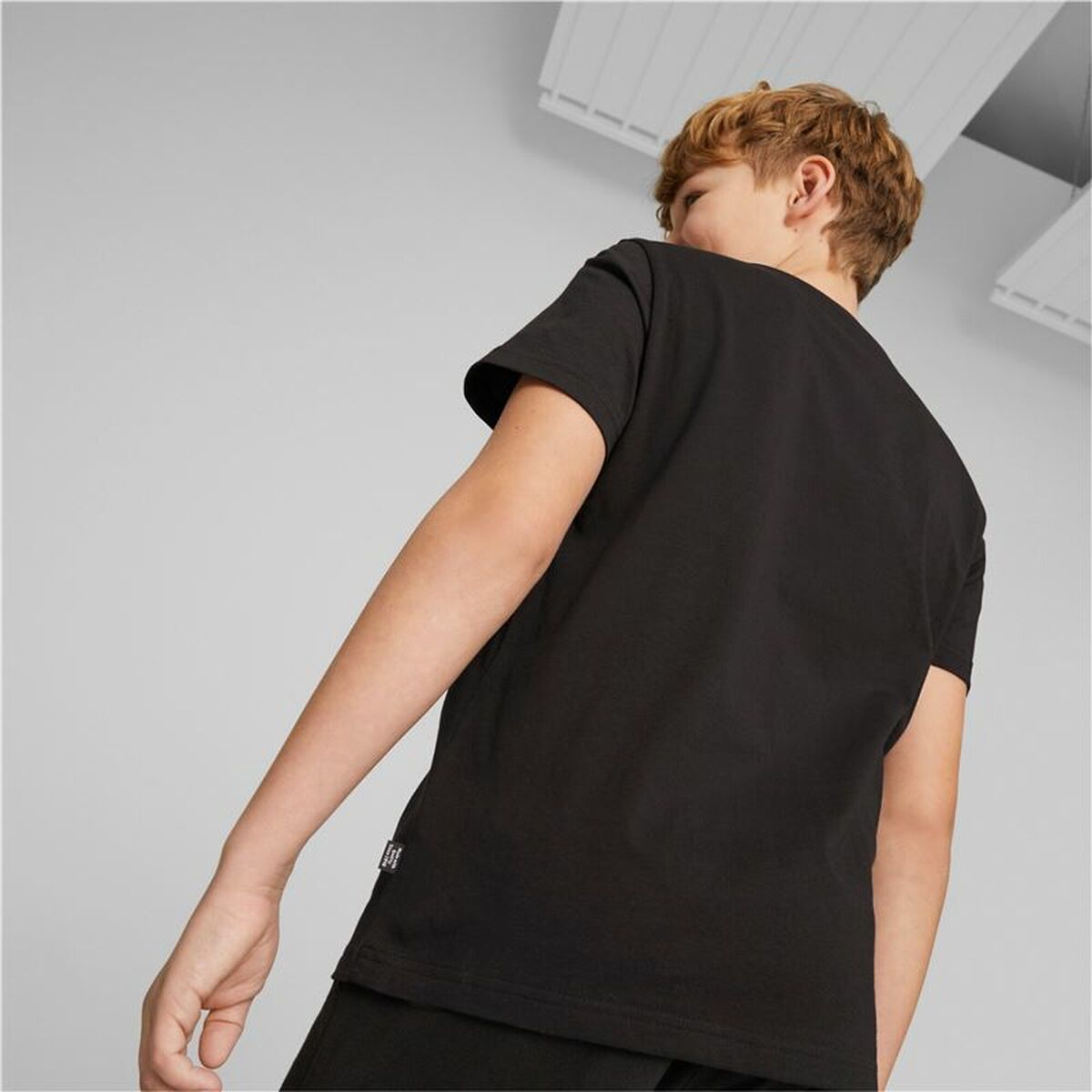 Puma Essentials Baby Short Sleeve T-Shirt + Street Art Grap Black-7