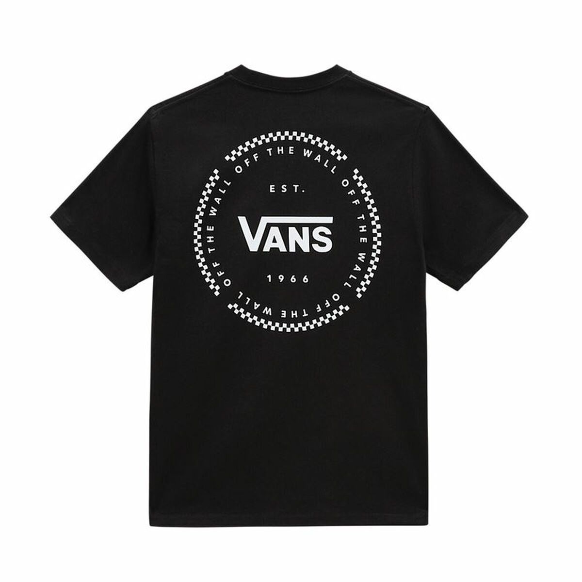 Vans Orbiter-B Children's Short Sleeve T-Shirt Black-6