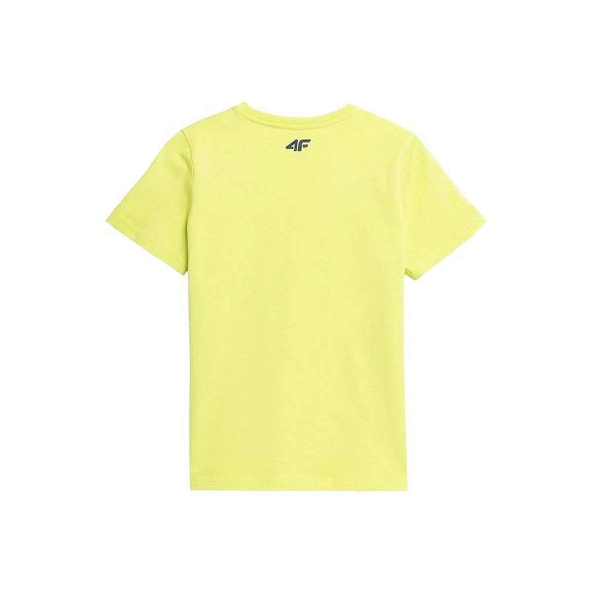 Children's Short Sleeve T-Shirt 4F JTSM012 Yellow-2
