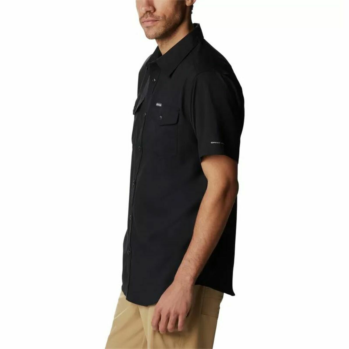 Рубашка Columbia Utilizer™ II Solid Short Чёрный-4