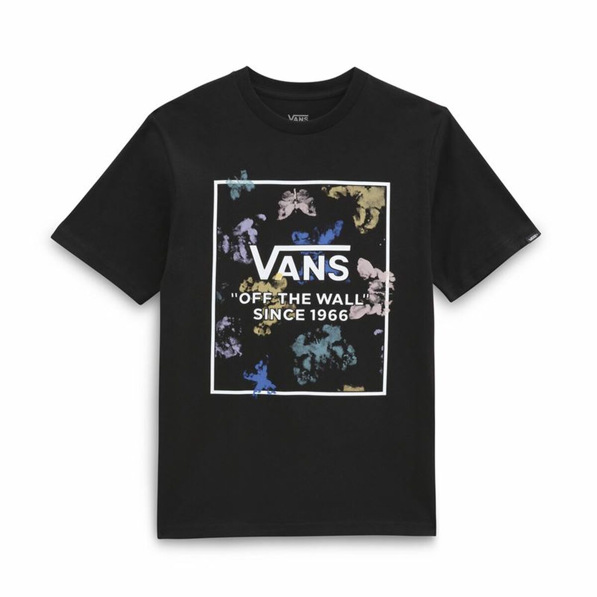 Maglietta a manica corta per bambini Vans Blotterfly Box-B Nero