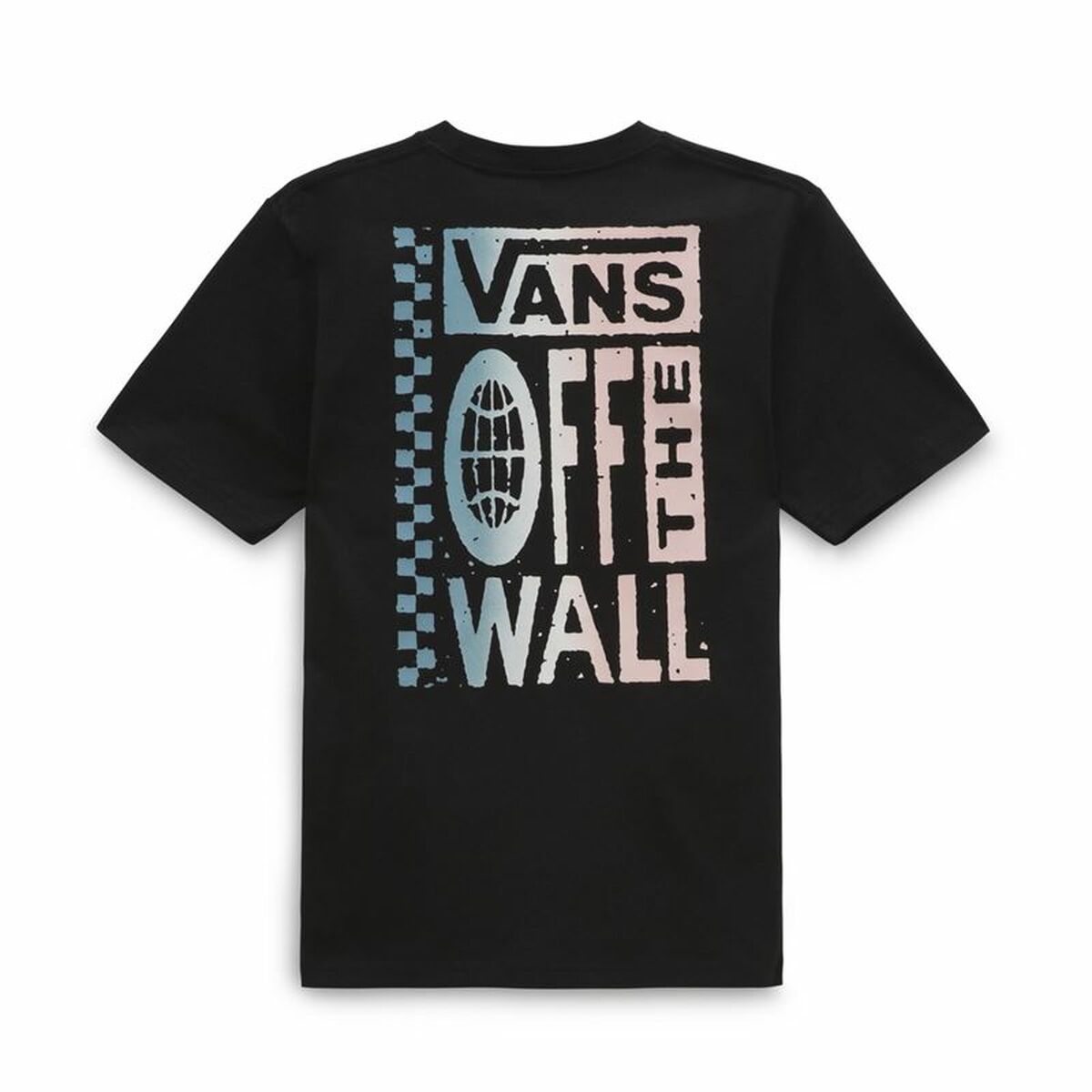 Vans Global Stack-B Children's Short Sleeve T-Shirt Black-2