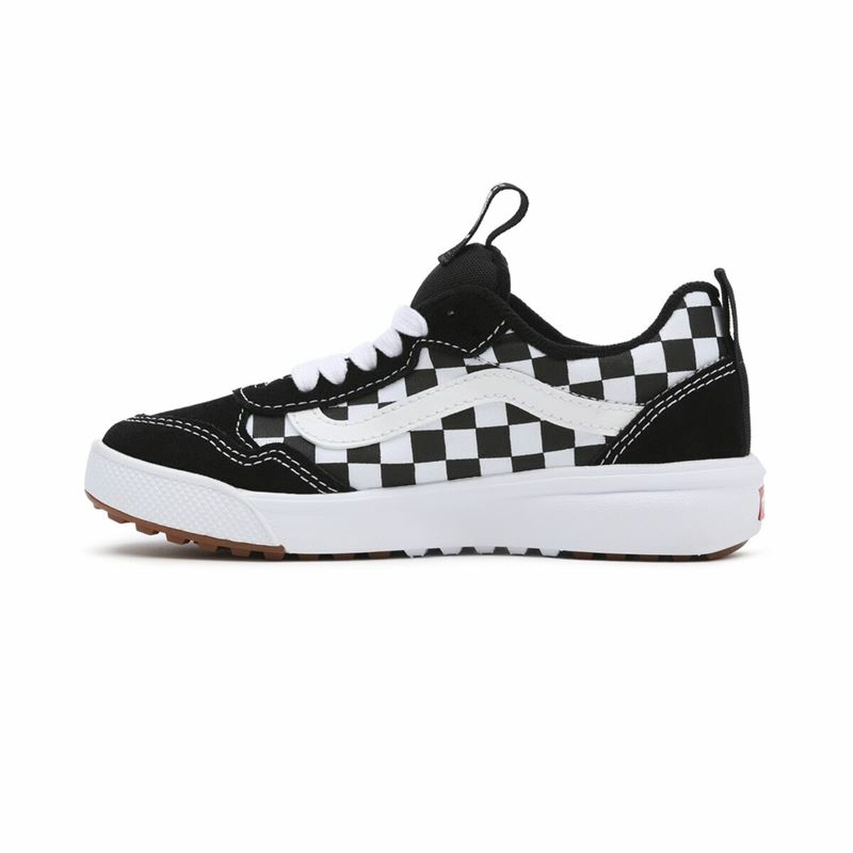Children's casual shoes Vans Range Exp Checkerboard White Black-2