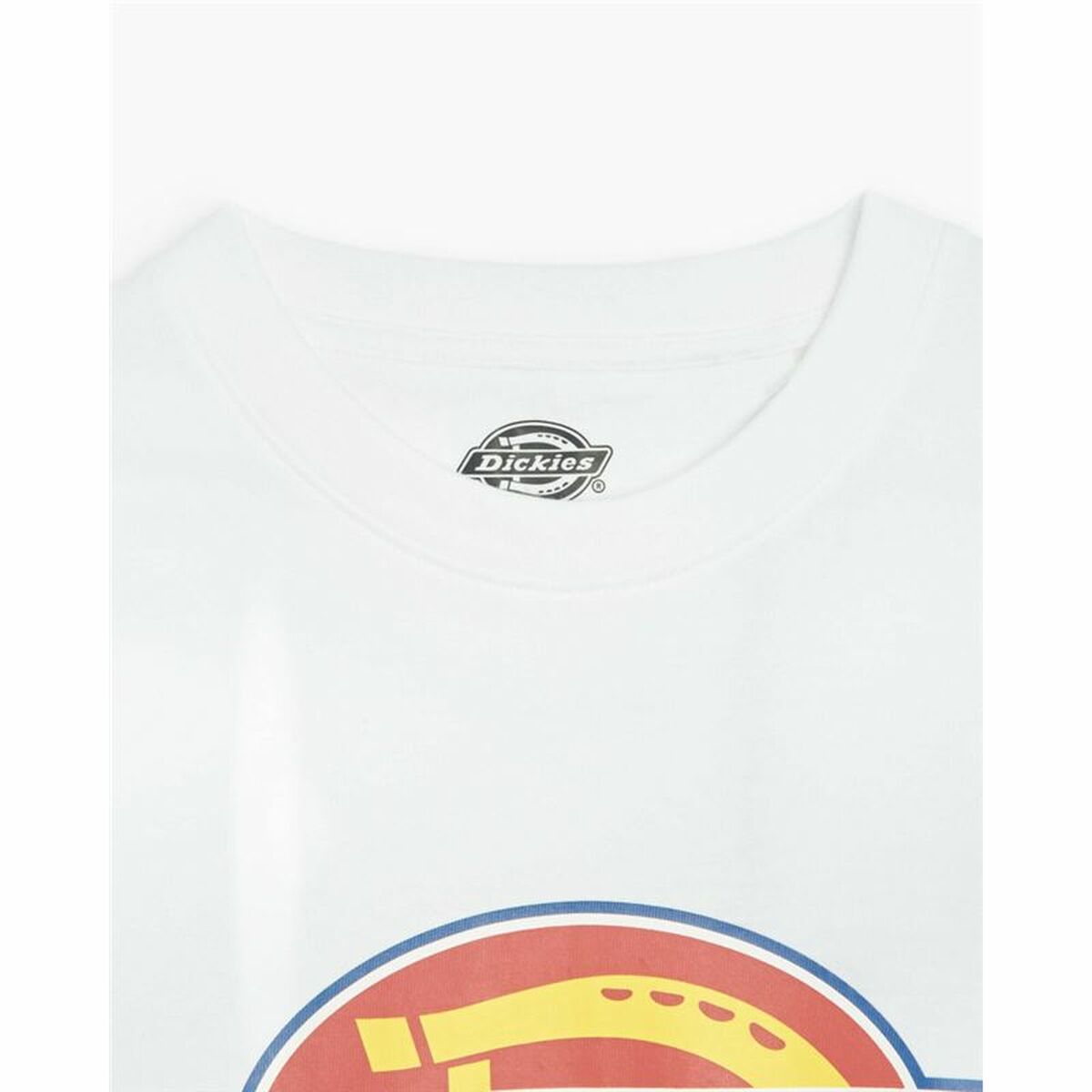 Dickies Icon Logo White Unisex Short Sleeve T-Shirt-2