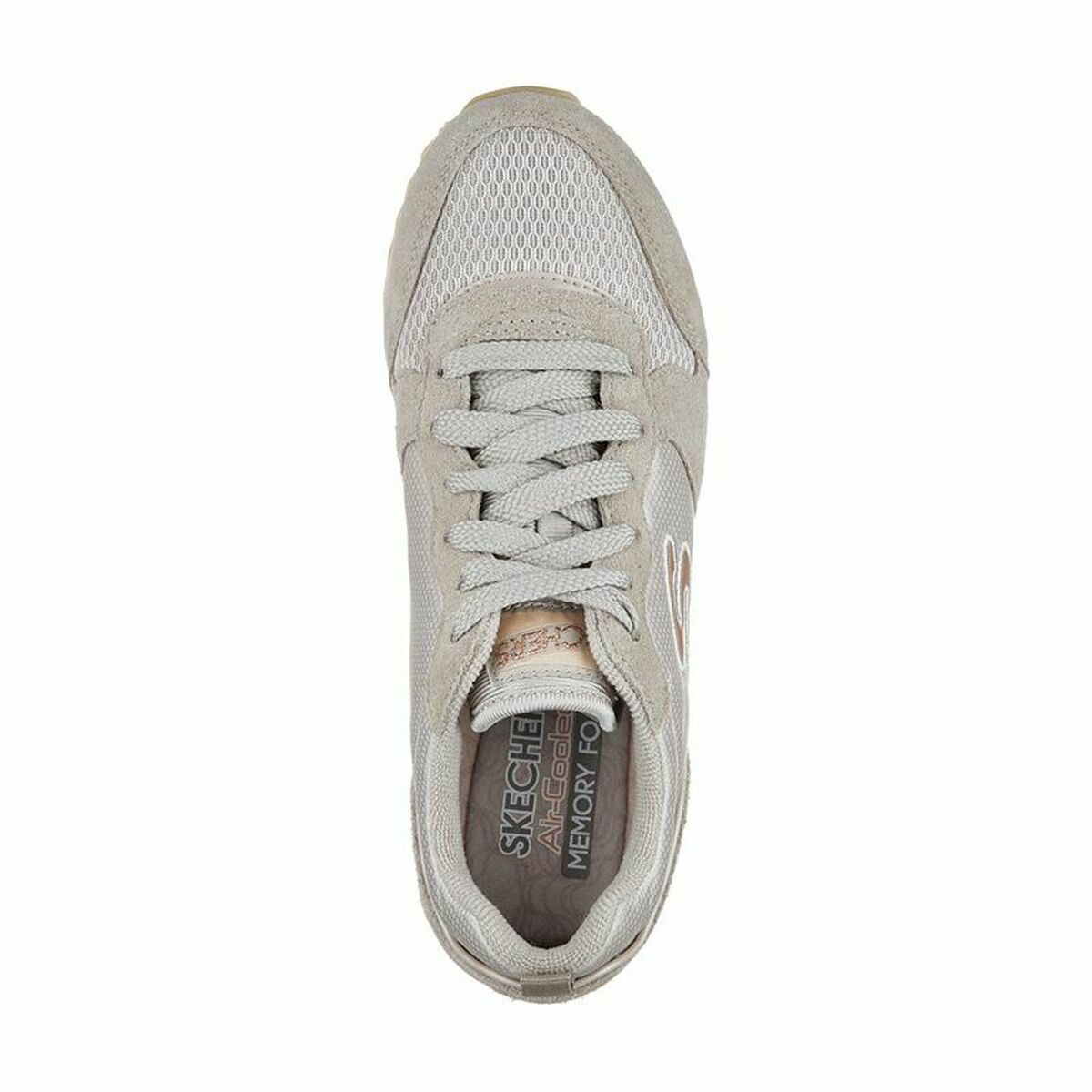 Жіноче повсякденне взуття Skechers Retros-OG 85 - Goldn Gurl Світло-сірий-4