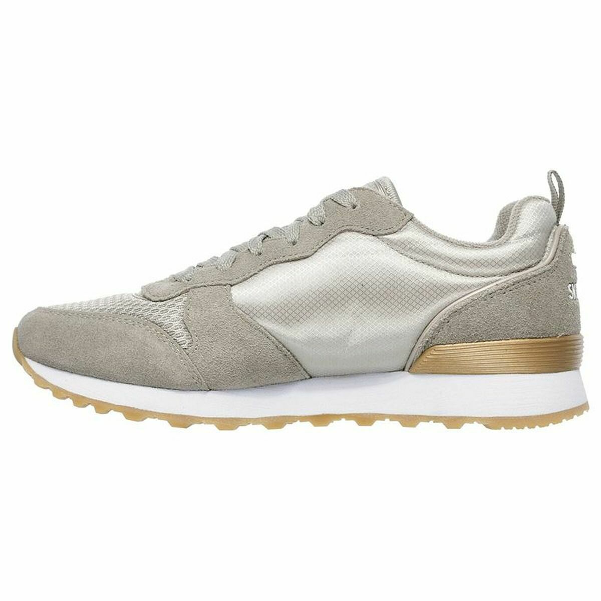Жіноче повсякденне взуття Skechers Retros-OG 85 - Goldn Gurl Світло-сірий-2