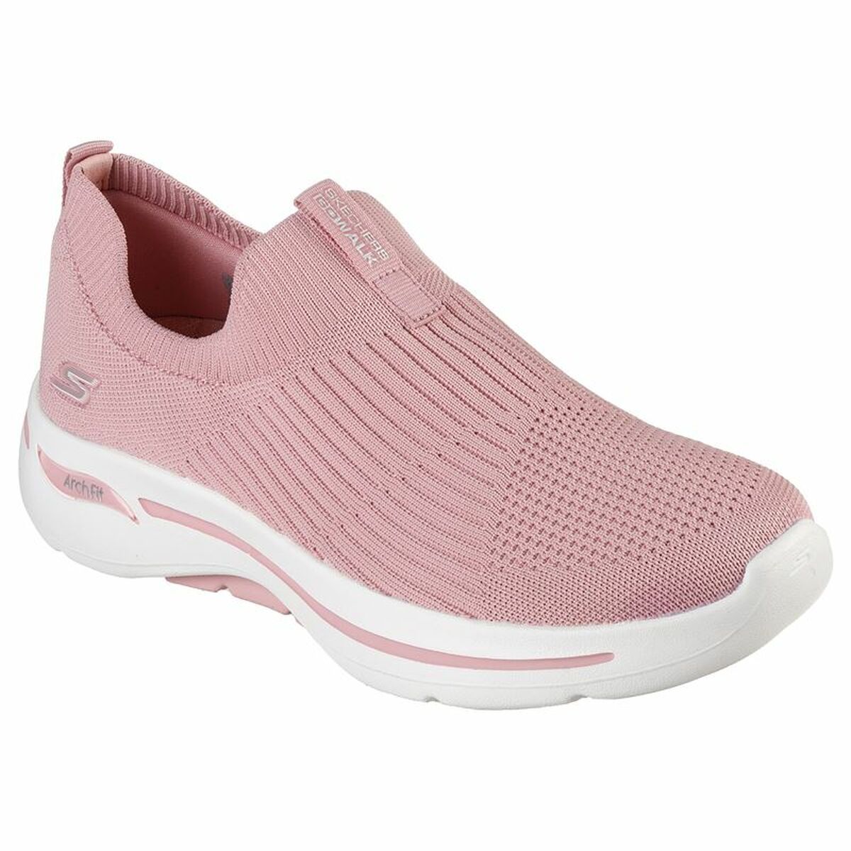 Жіночі спортивні кросівки Skechers GO WALK Arch Fit - Iconic Рожевий-5
