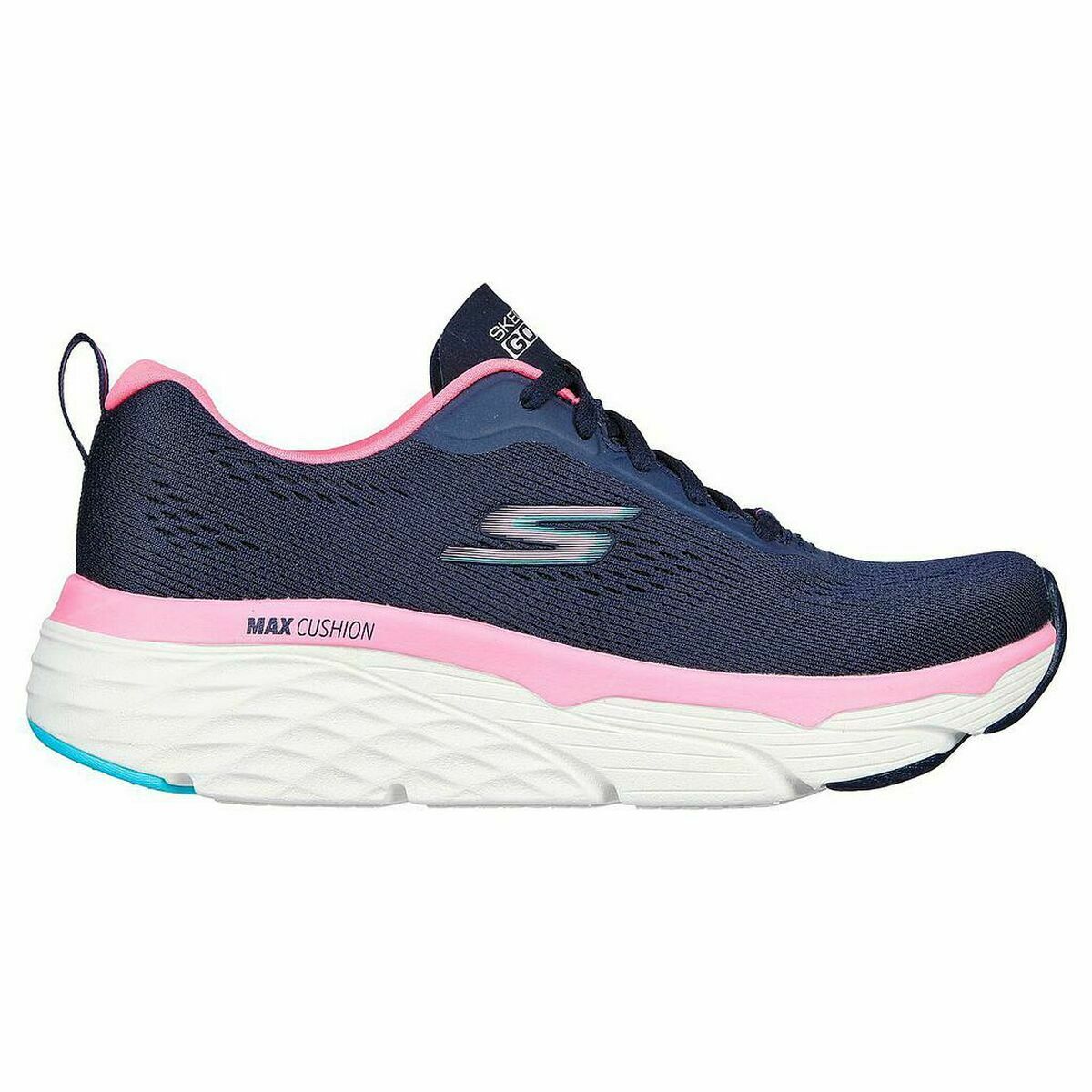 Sapatilhas esportivas femininas Skechers Max Cushioning Elite - Ziva Azul escuro-3