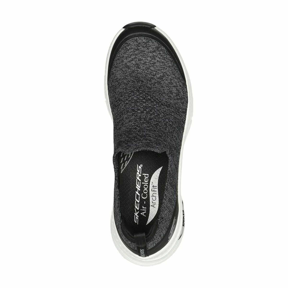 Женские спортивные кроссовки Skechers Arch Fit - Quick Stride Чёрный-3