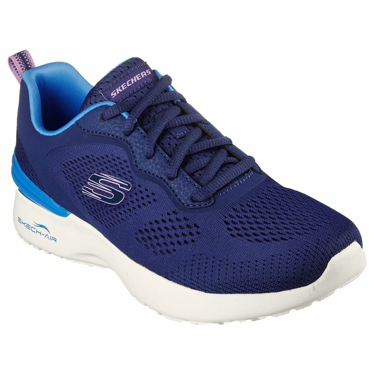 Женские спортивные кроссовки Skechers Skech-Air Dynamight - New Grind Темно-синий-5
