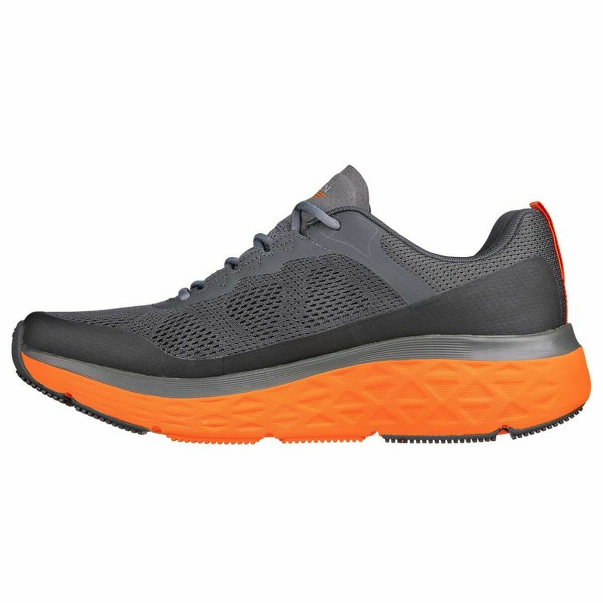 Мужские спортивные кроссовки Skechers Max Cushioning Delta Серый Оранжевый-4