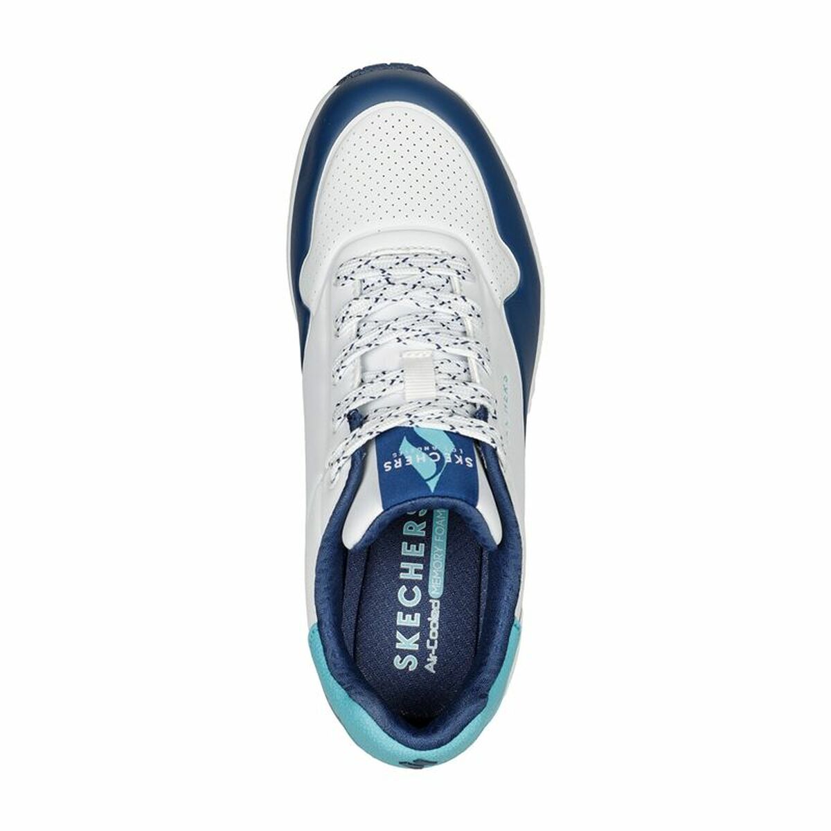Жіночі спортивні кросівки Skechers Pop Color Fun! Синій Білий-4