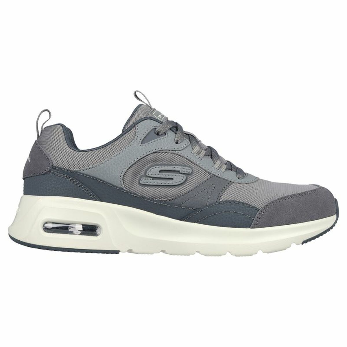 Scarpe quotidiane Skechers Skech-Air Court maschile - Homegrown Grigio