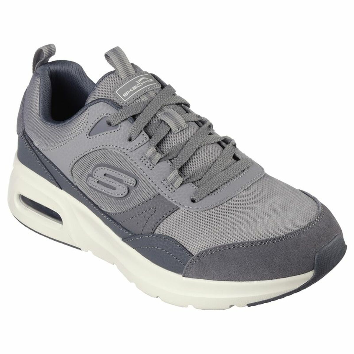 Повсякденне взуття чоловіче Skechers Skech-Air Court - Homegrown Сірий-5