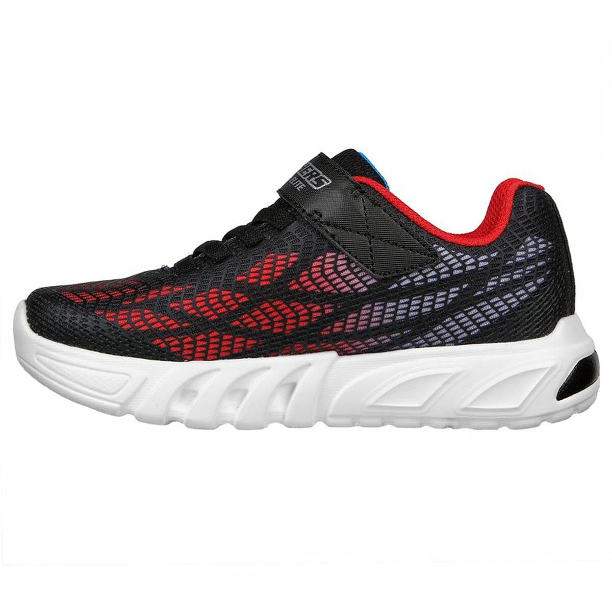 Детские спортивные кроссовки Skechers Flex-Glow Elite - Vorlo Чёрный-2