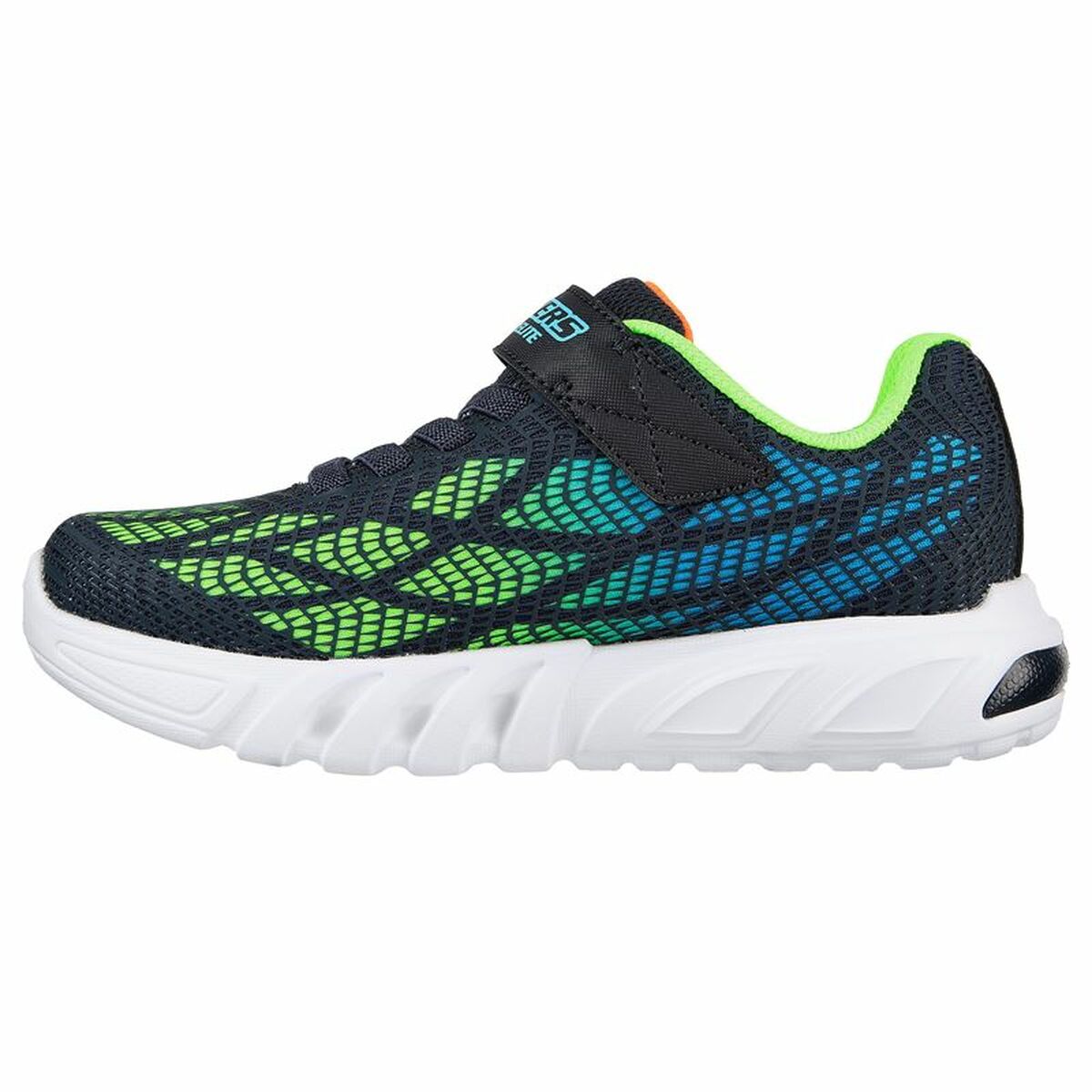 Детские спортивные кроссовки Skechers Flex-Glow Elite - Vorlo Тёмно Синий-2