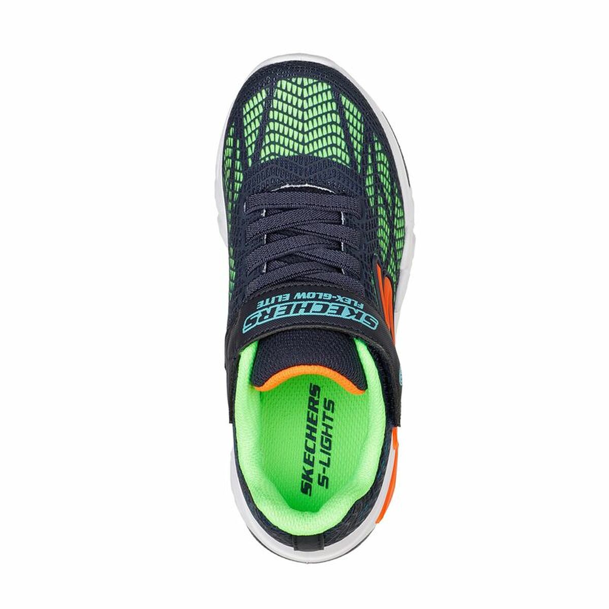 Детские спортивные кроссовки Skechers Flex-Glow Elite - Vorlo Тёмно Синий-4