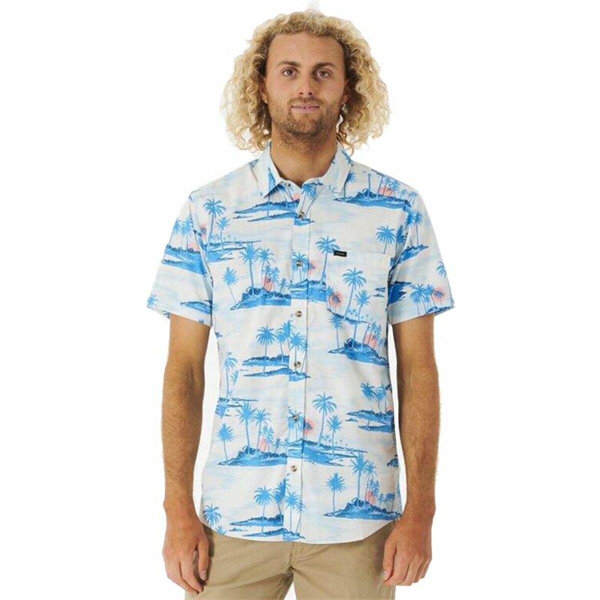 Рубашка Rip Curl Dreamers Bone Вода-7
