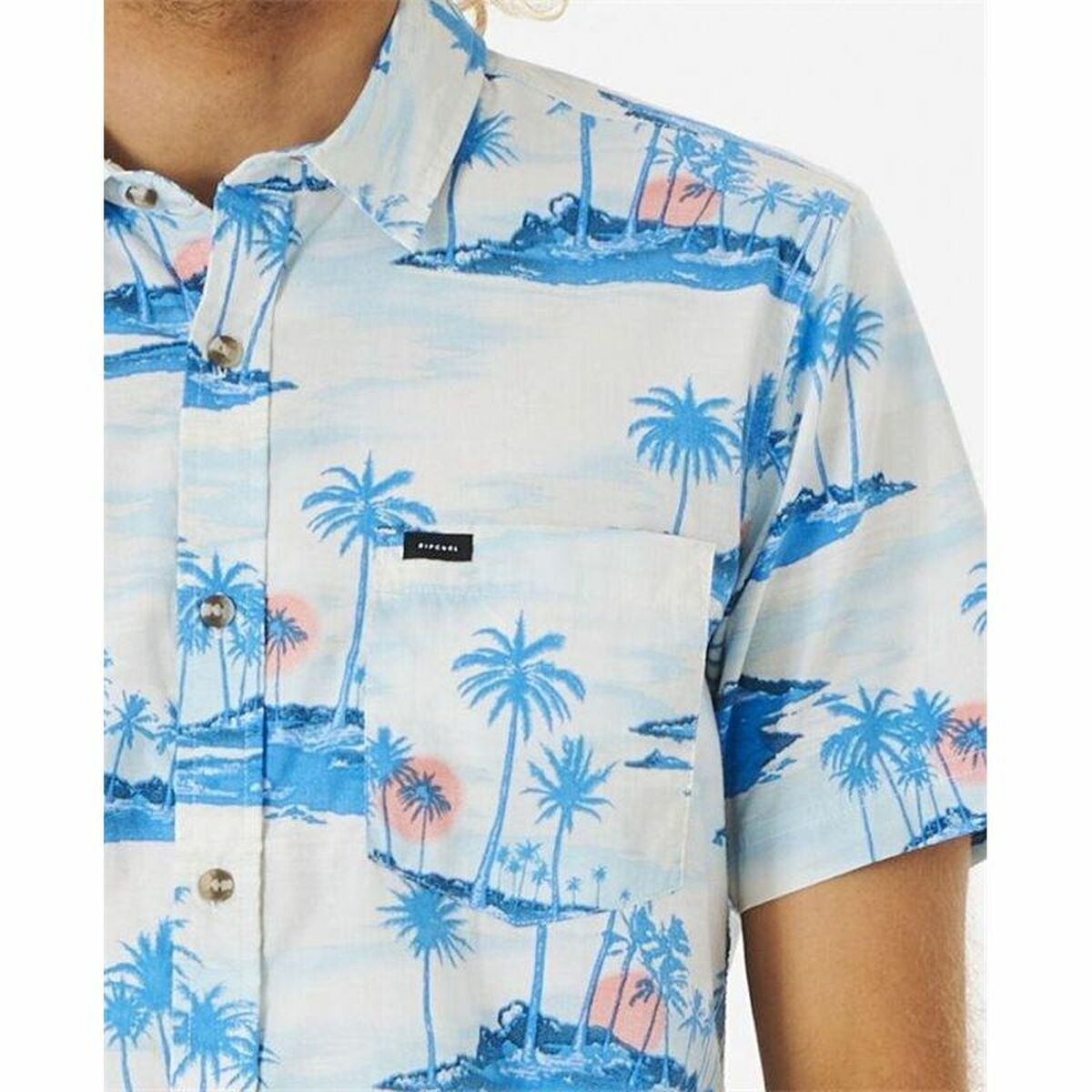 Рубашка Rip Curl Dreamers Bone Вода-8
