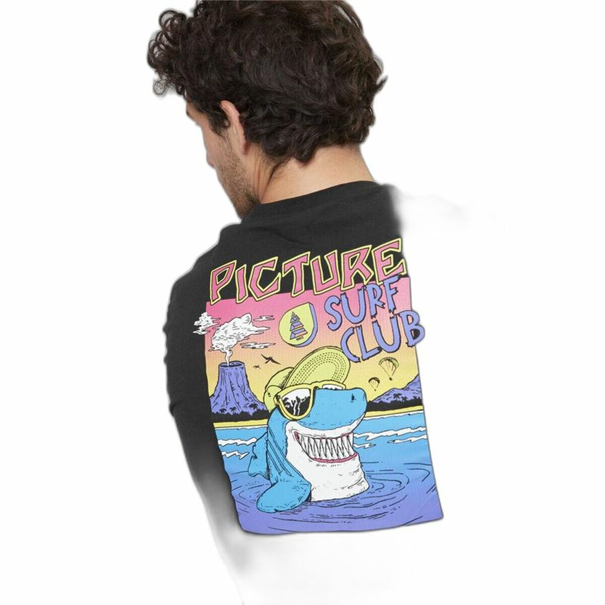 Футболка Picture Mapoon Чёрный Мужской-7