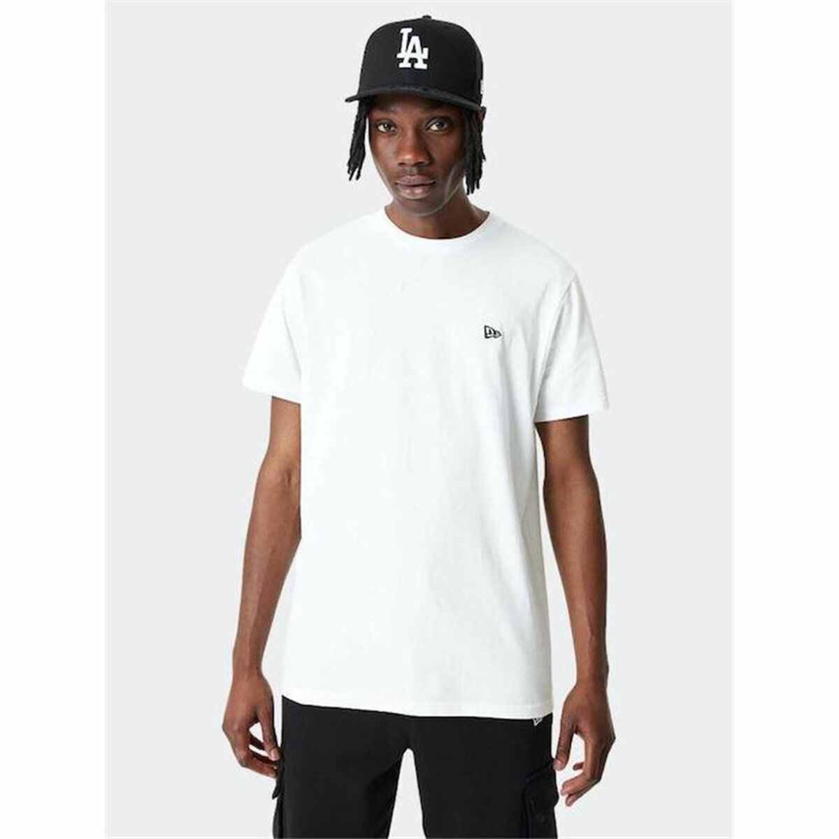 New Era Essentials White Men's T-Shirt-2