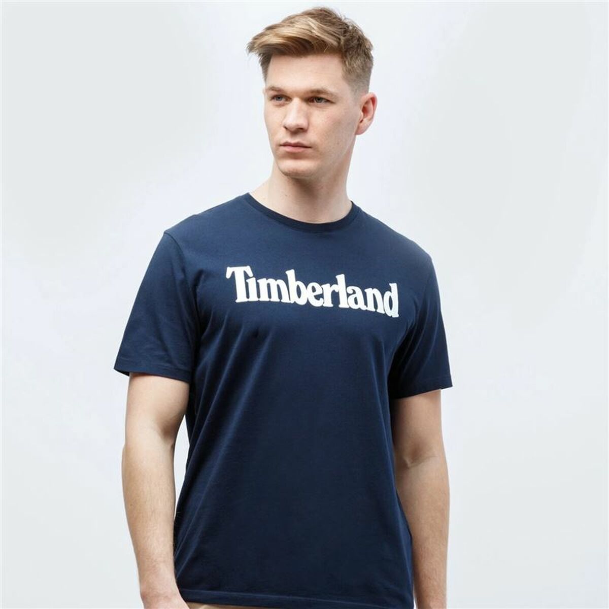 Футболка Timberland Kennebec Linear Тёмно Синий Мужской-3