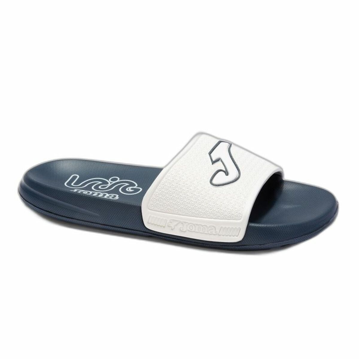 Шлепанцы для женщин Joma Sport Island Lady 2302 Белый Тёмно Синий-2